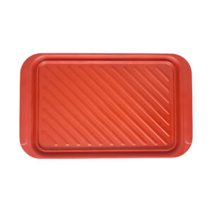 heat resistant enamel bbq tray non stick roasting pan