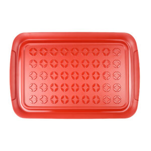 heat resistant enamel bbq tray non stick roasting pan