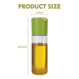 500ml spray & pour oil bottle with measuring cup