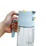2 in 1 oil sprayer & dispenser 200ml black & blue