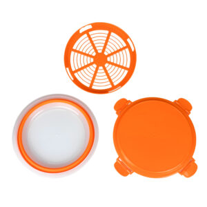26cm collapsible breading bowl leak proof buckle lid